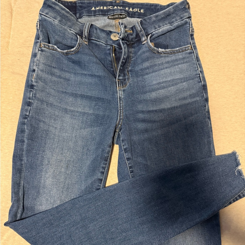 American Eagle Outfitters Blue Skinny Jeans